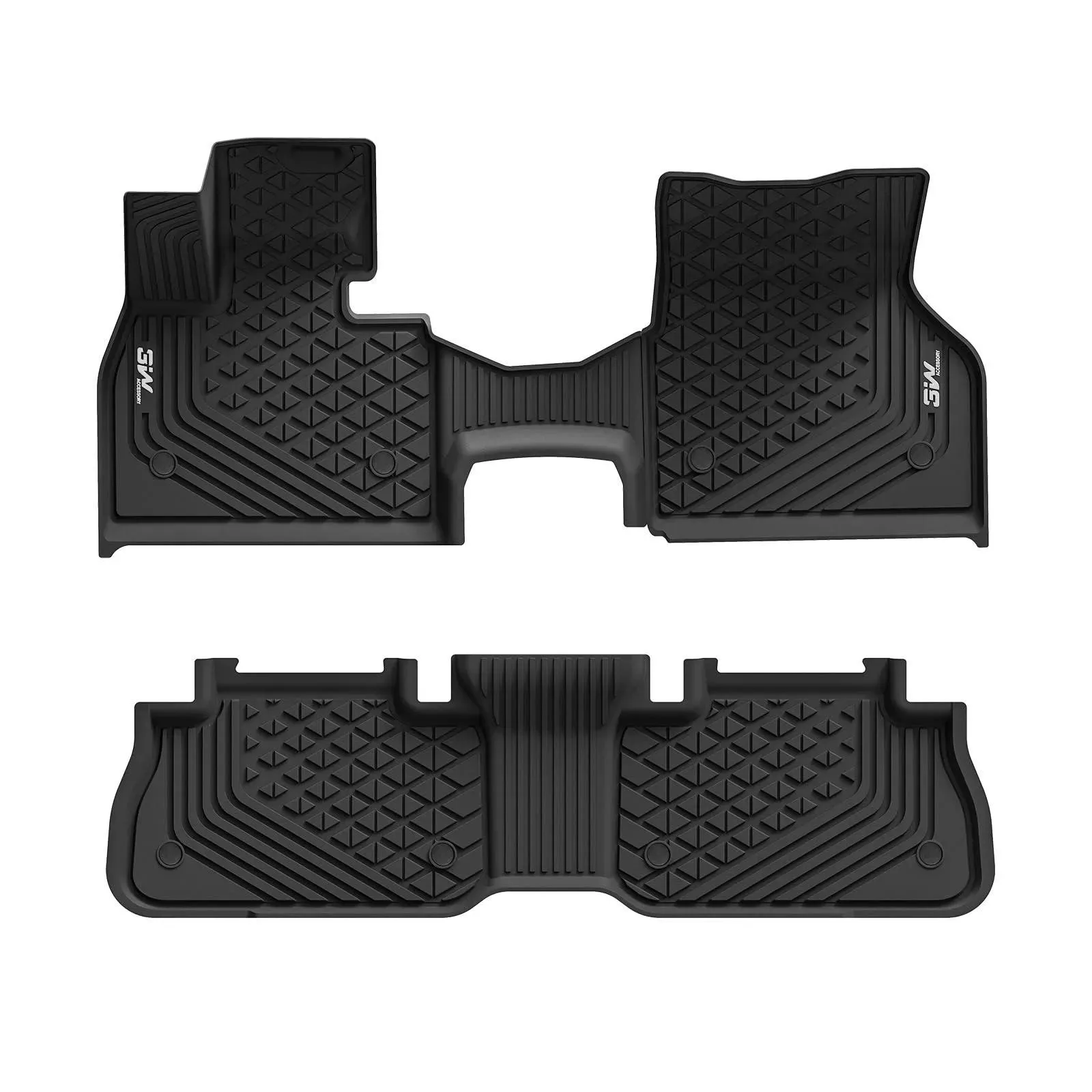 3W BMW iX 2022-2025 Custom Floor Mats / Trunk Mats TPE Material & All-Weather Protection