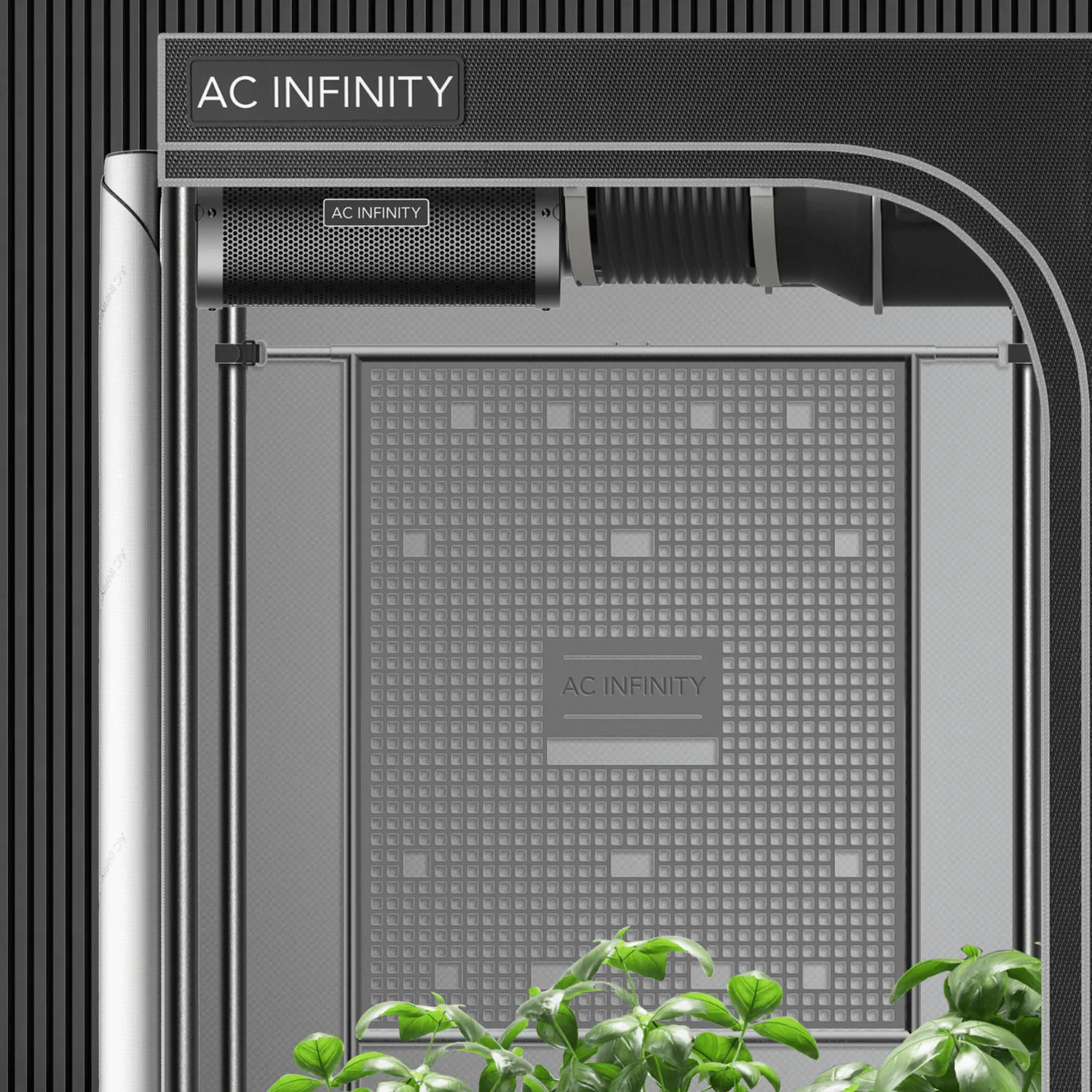 AC Infinity Grow Tent Gear Board, Equipment and Cable Wall Organizer