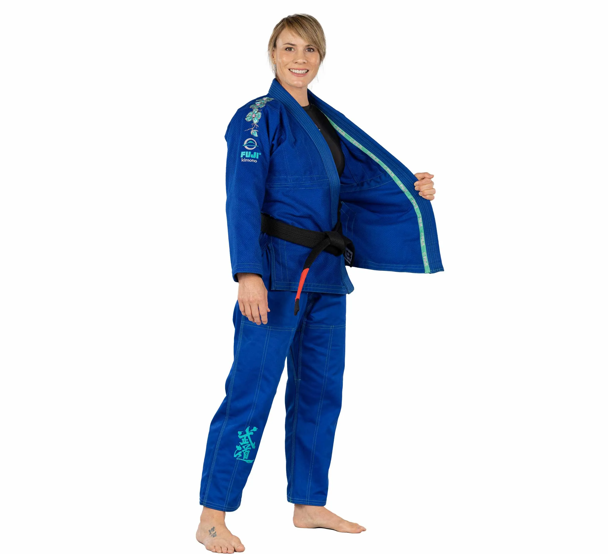 Blossom Womens Jiu Jitsu Gi Blue