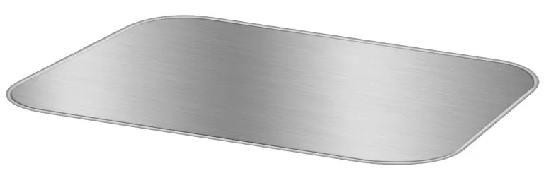 Board Lid For 3 lb. Oblong Foil Take-Out Pan 500/CS