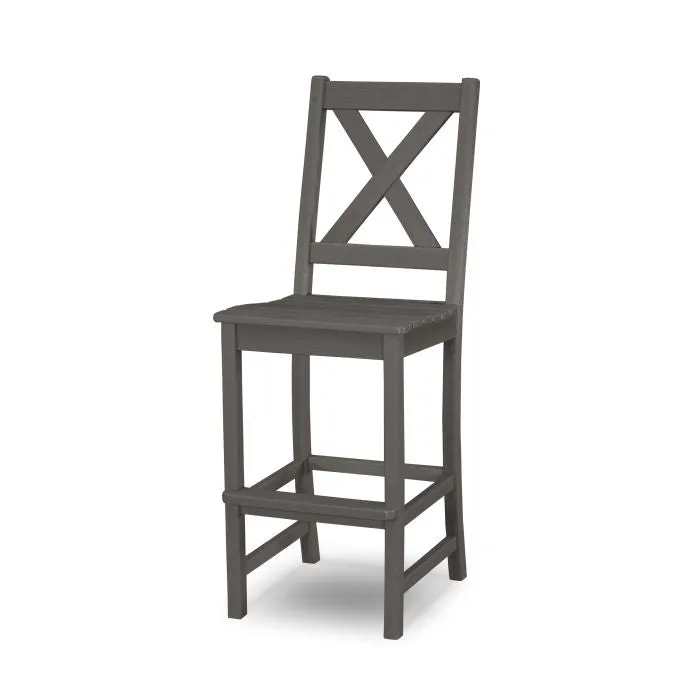 Braxton Bar Side Chair in Vintage Finish