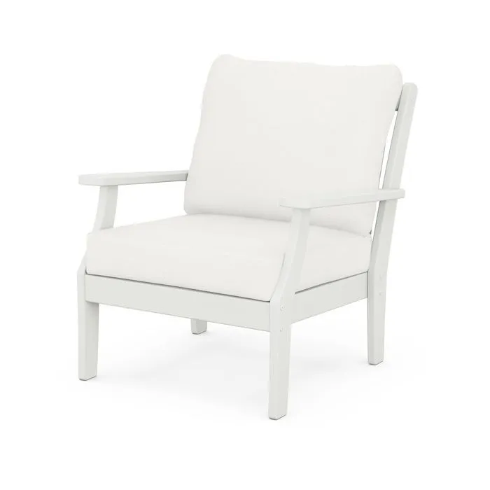 Braxton Deep Seating Chair in Vintage Finish