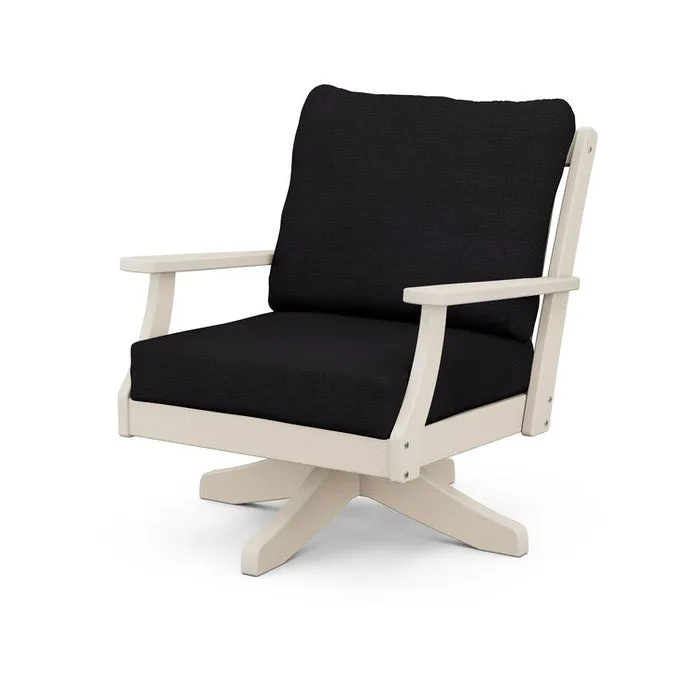 Braxton Deep Seating Swivel Chair