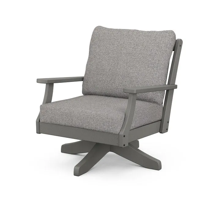 Braxton Deep Seating Swivel Chair