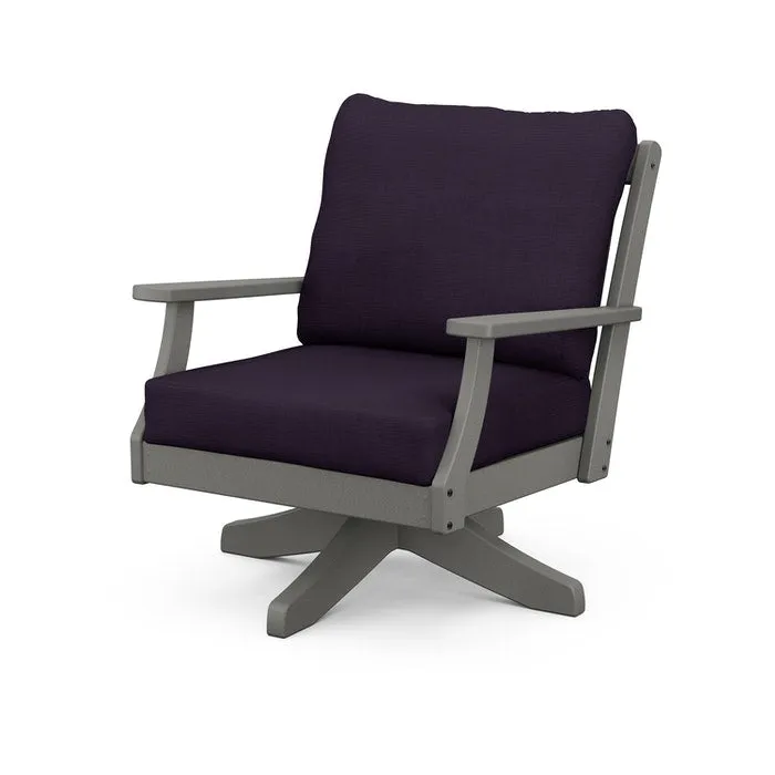 Braxton Deep Seating Swivel Chair