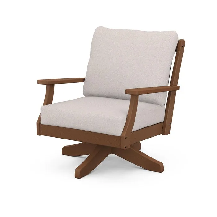 Braxton Deep Seating Swivel Chair