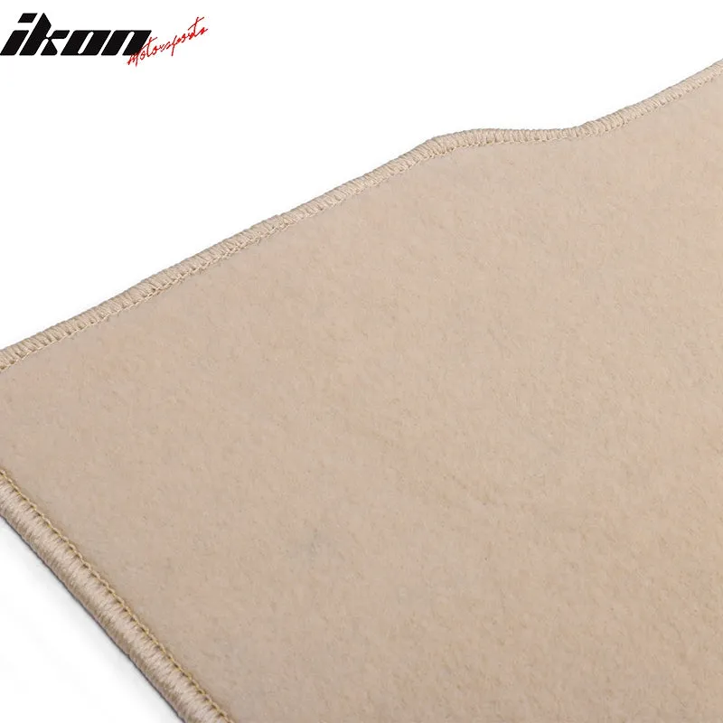 Car Floor Mat for 2008-2012 Honda Accord Beige Carpet 4PC Nylon