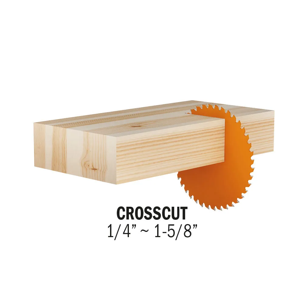 CMT ITK Xtreme Orange Chrome Thin Kerf 12" Ultra Fine Finish Crosscut Blade, 96 Teeth, High Alternate Top Bevel (Hi-ATB) 0.102” Kerf  255.096.12