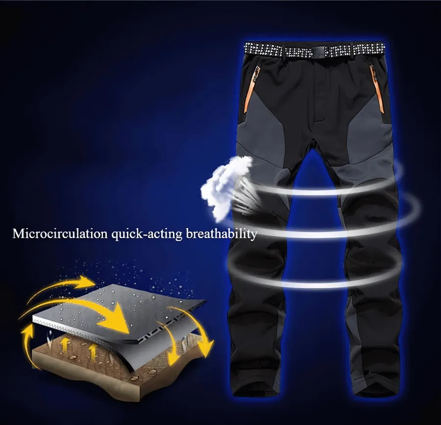 Cold Resistance Waterproof Fleece Pants / Skiing Outdoor Pants - SF0643