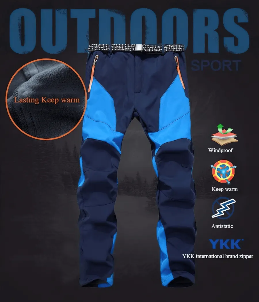 Cold Resistance Waterproof Fleece Pants / Skiing Outdoor Pants - SF0643