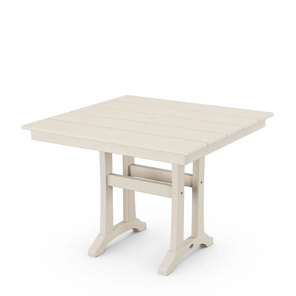 Farmhouse Trestle 37" Dining Table