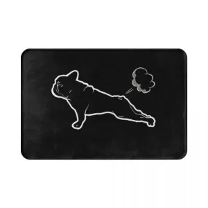 Farting Frenchie mat by Style's Bug