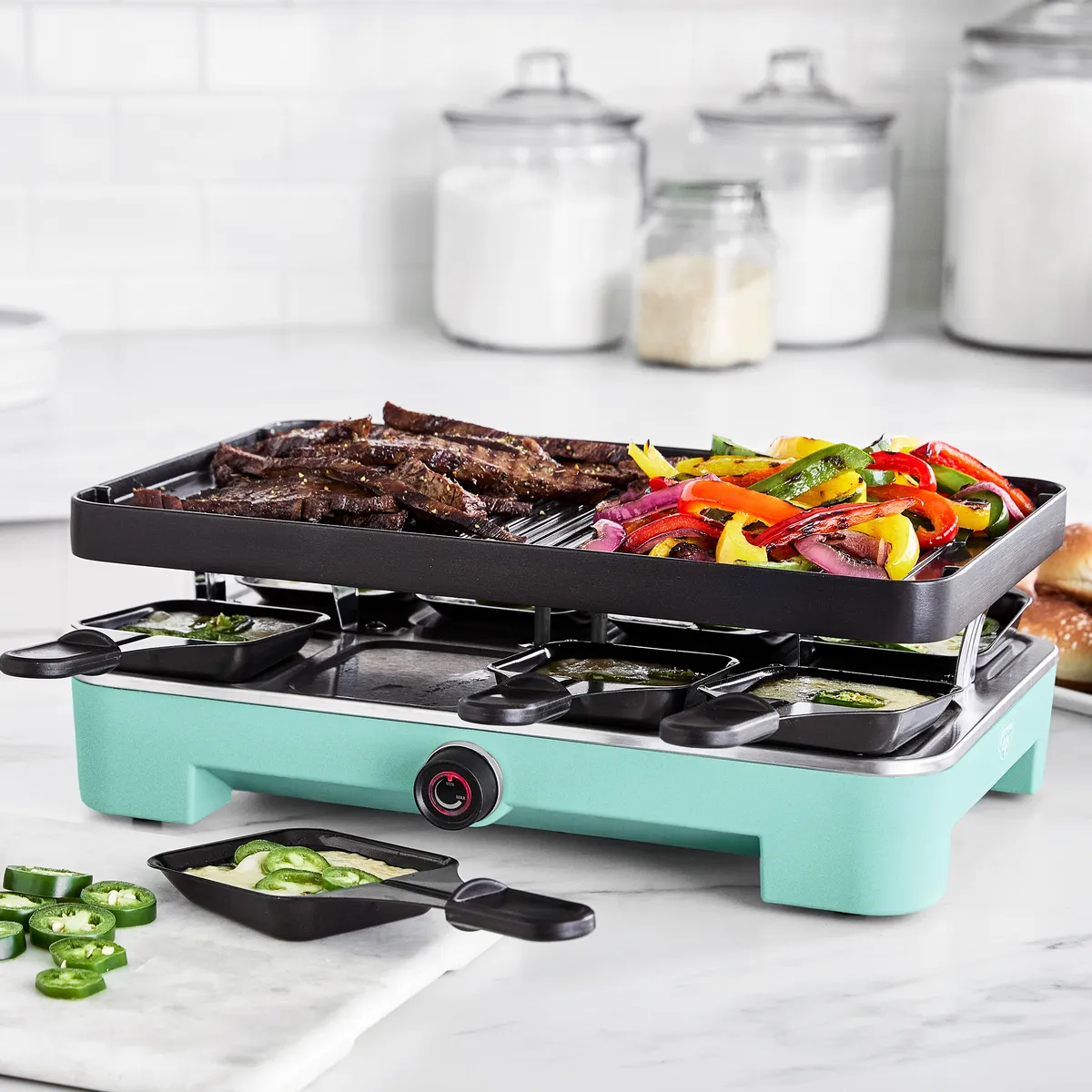 GreenLife Family Fun Grill | Turquoise