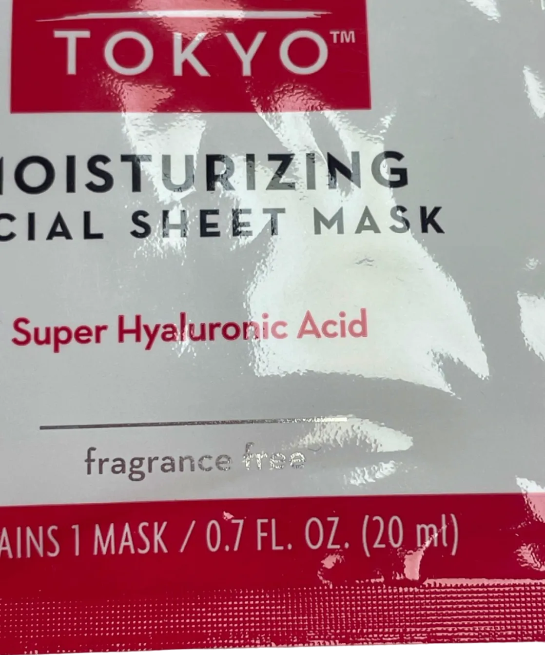 Hada Labo Tokyo Moisturizing Facial Sheet Mask Super Hyaluronic Acid 20 ml