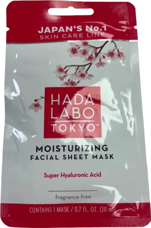 Hada Labo Tokyo Moisturizing Facial Sheet Mask Super Hyaluronic Acid 20 ml