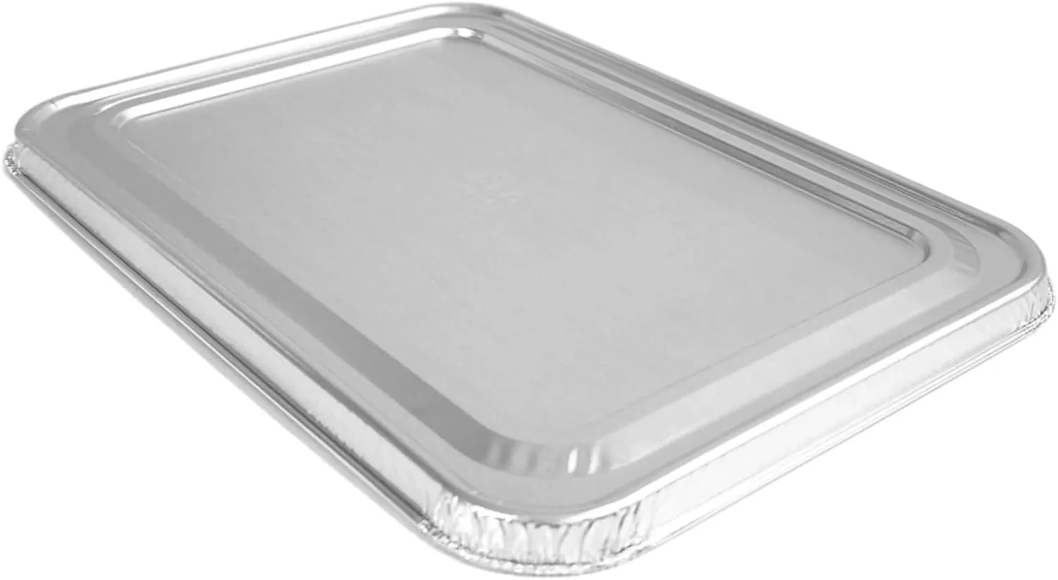 Handi-Foil 2 1/4 lb. Oblong Take-Out Foil Pan w/Foil Lid Combo Pack 50/PK