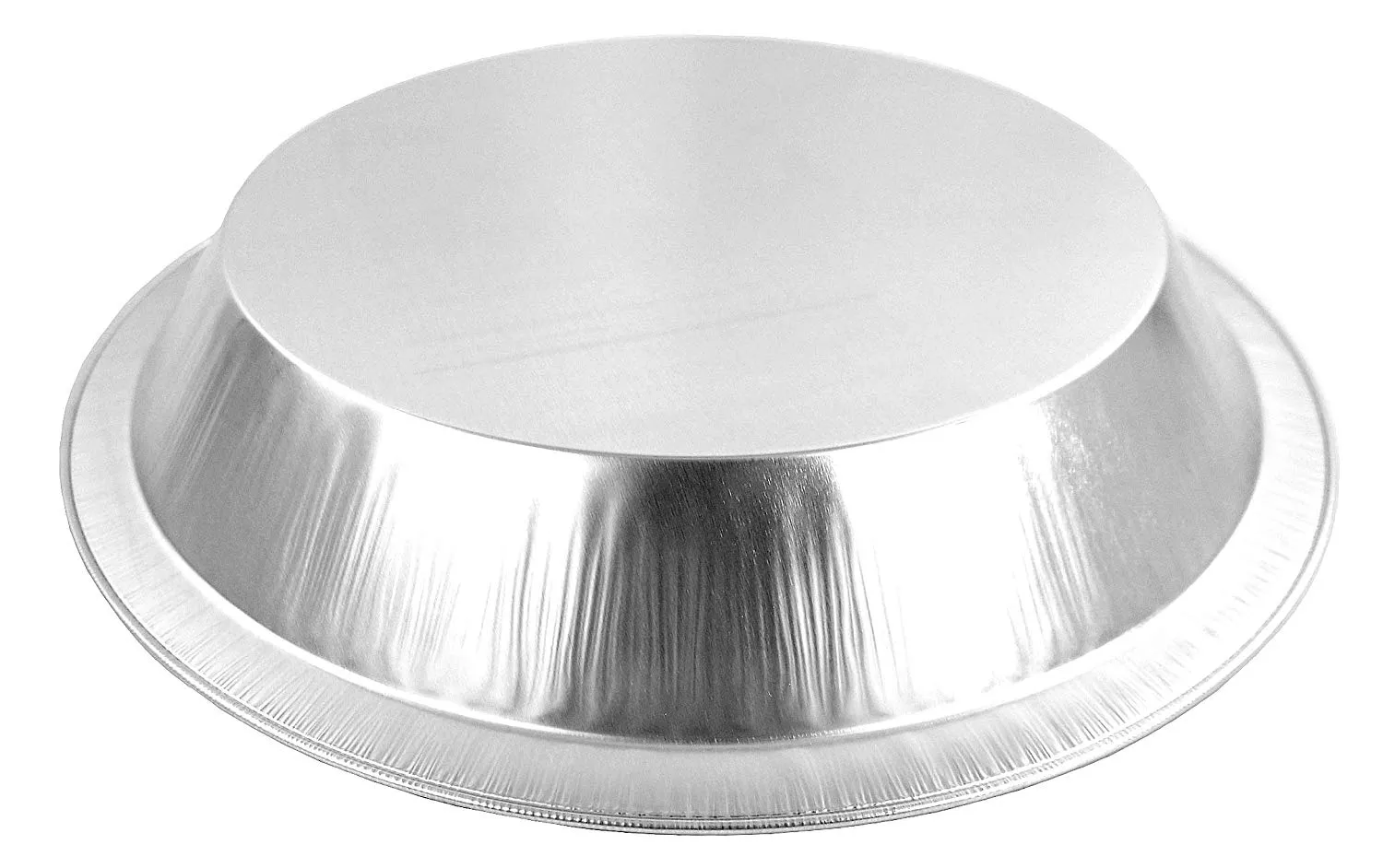 Handi-Foil 9" Smooth-Wall Deep Foil Pie Pan 1 3/16" Deep 200/CS