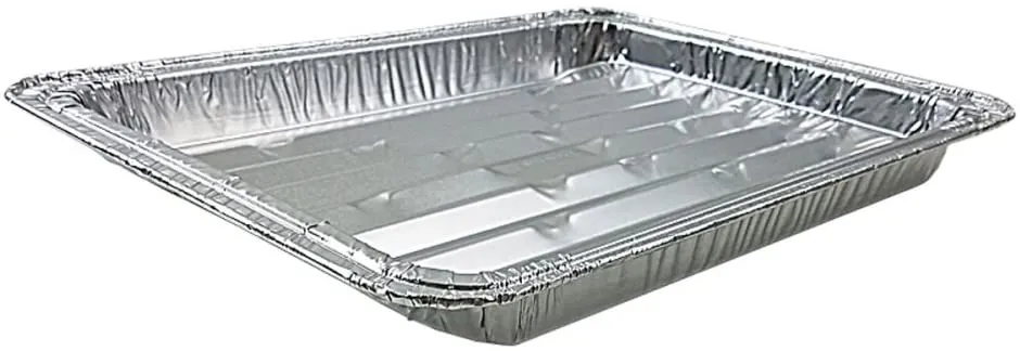 Handi-Foil Disposable Aluminum Foil Broiler Baking Cooking Pan 10/PK