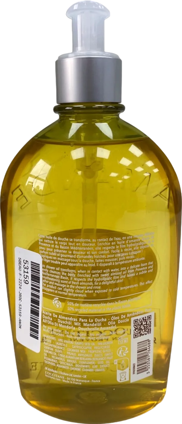 L'Occitane Shower Oil with Almond Oil 500ml