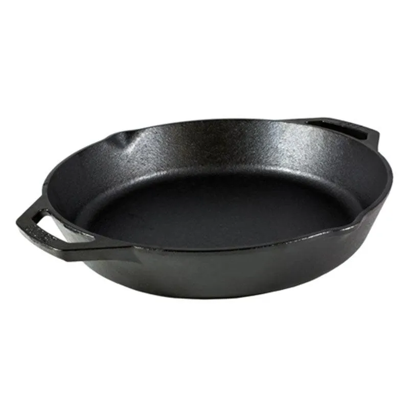 Lodge 12 Inch Cast Iron Dual Handle Pan