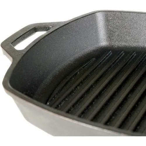 Lodge Pro Logic Cast Iron 10.5in Square Grill Pan