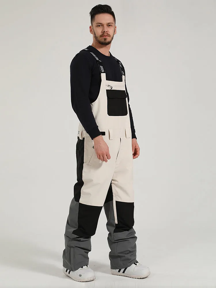 Men's Couple Suspenders Ski Pants Winter Windproof And Waterproof One-Piece Snowborad Pants