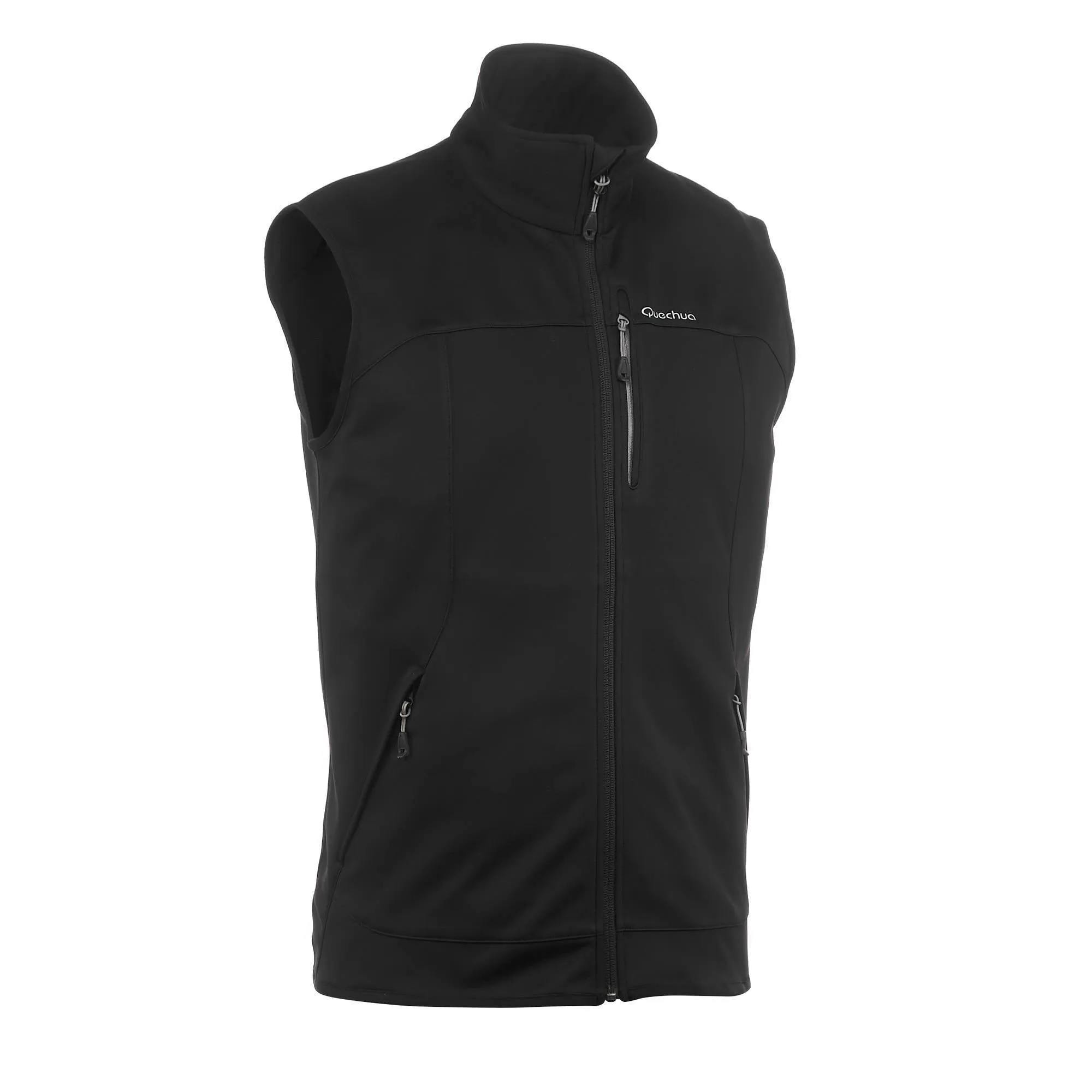 Men's Softshell Hiking Gilet Windwarm 100