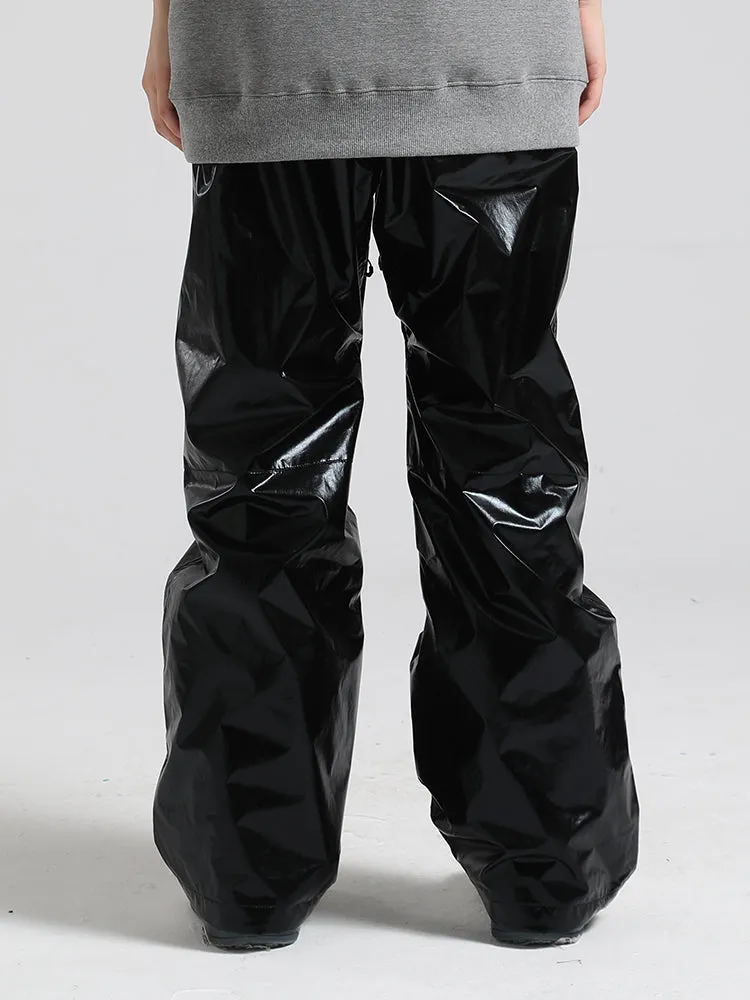 Men's White Dazzling Ski Pants