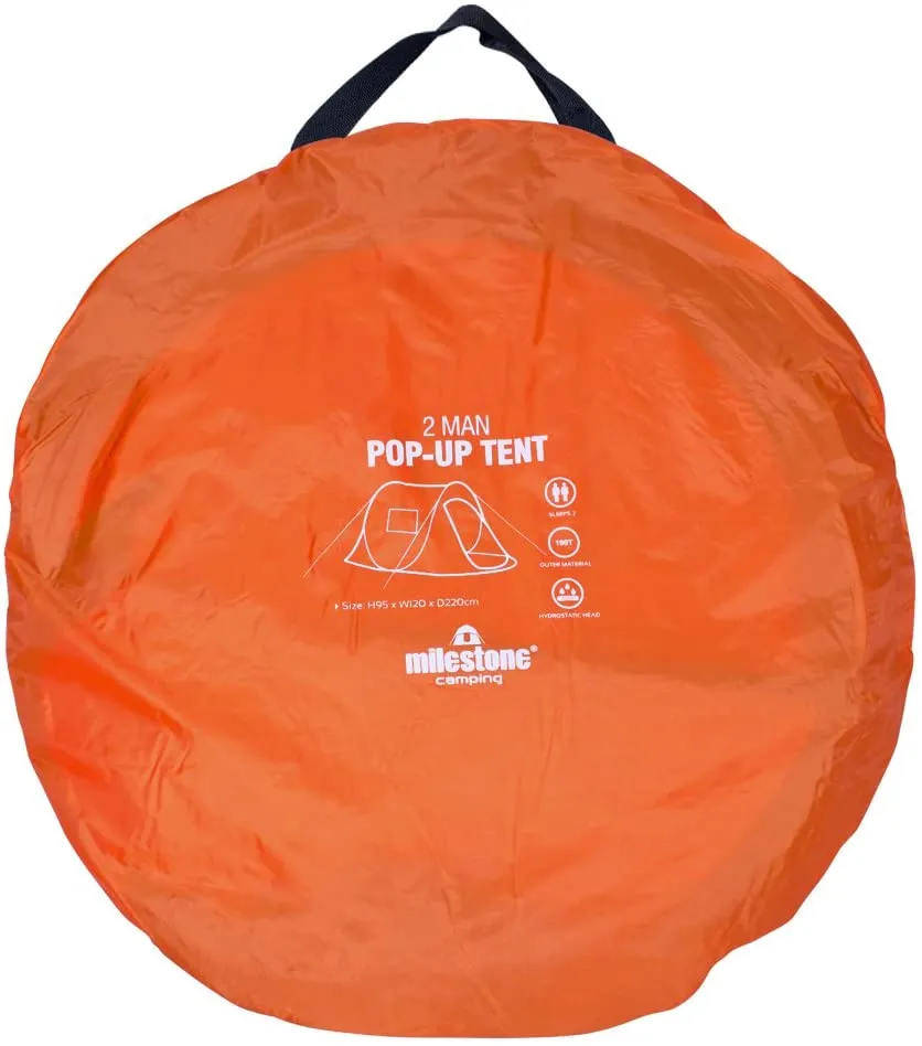 Milestone 2 Person Festival Pop Up Tent