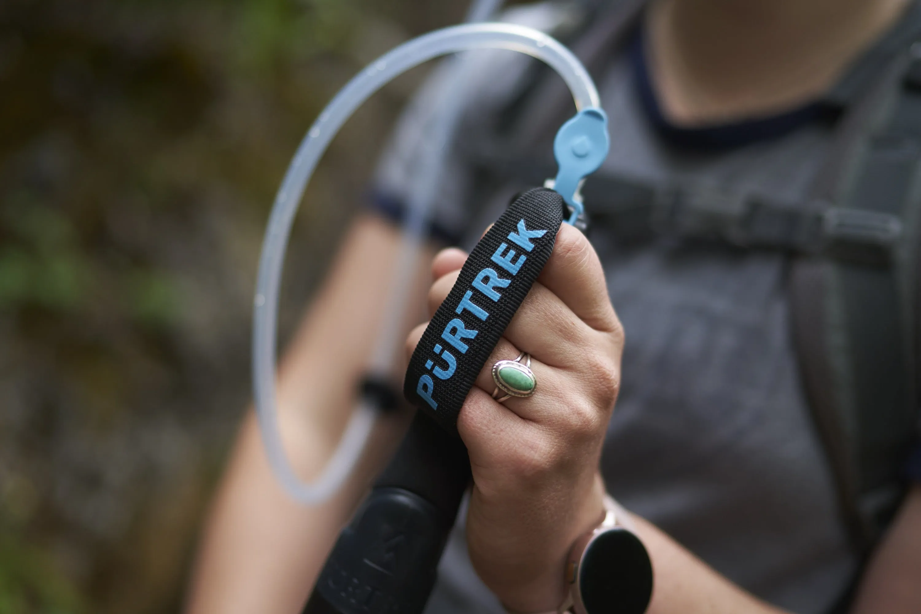 PURTREK - TREK POLE WATER FILTRATION SYSTEM -  SOLO 2.0