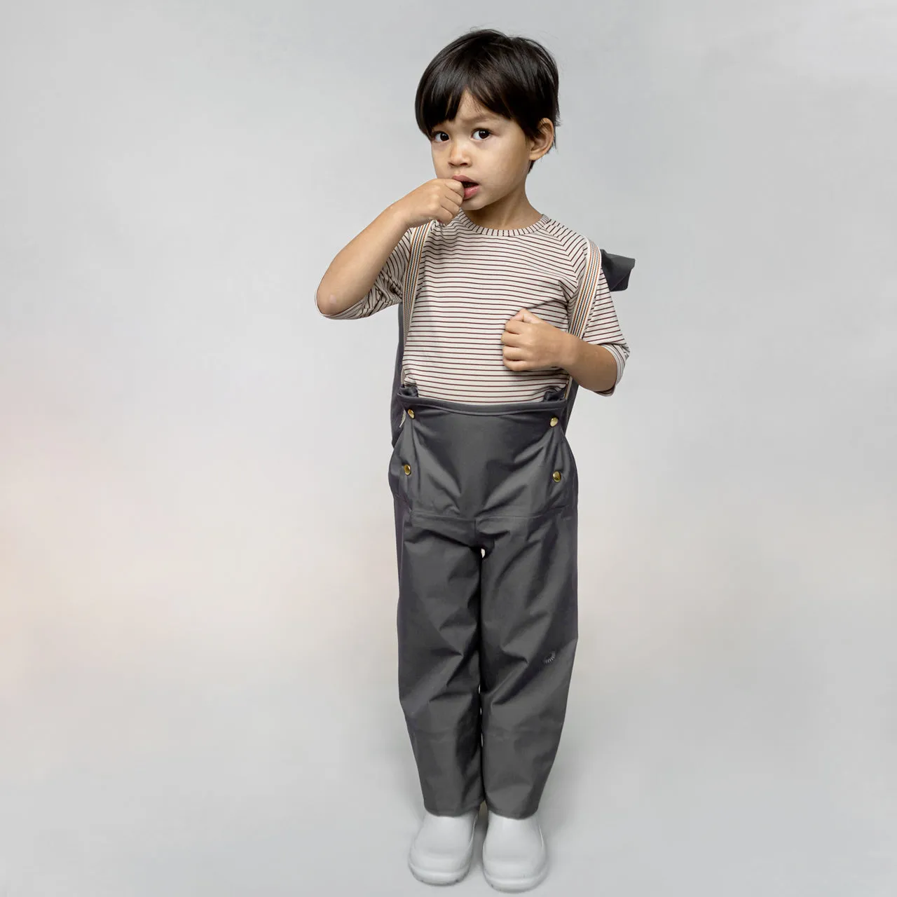 Rain Sailor Pants for Kids 100% recycled PET - Heron (2-10y)