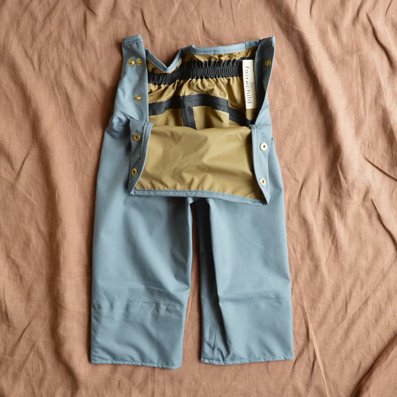 Rain Sailor Pants for Kids 100% recycled PET - Heron (2-10y)