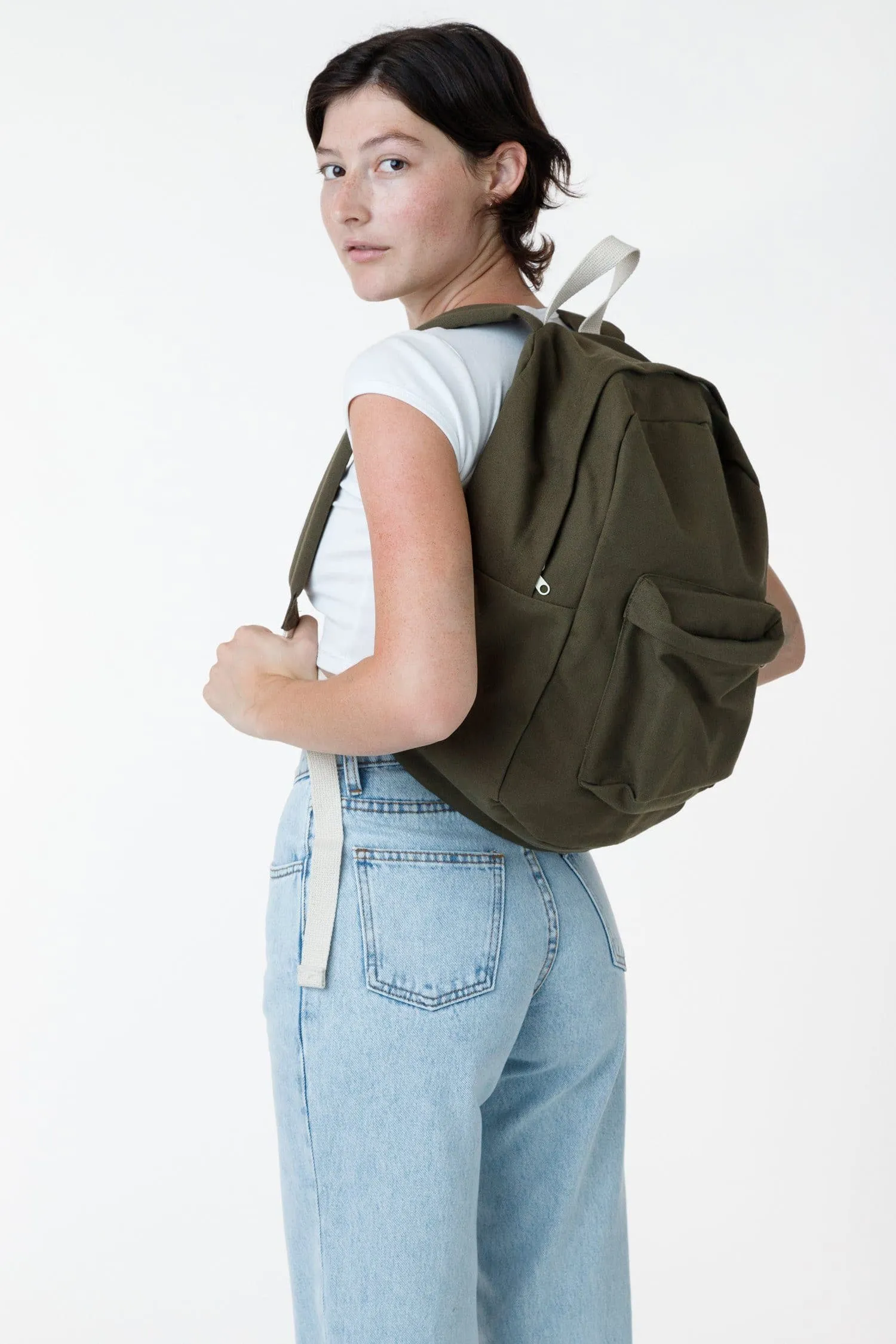 RCC508 - Cotton Canvas Backpack