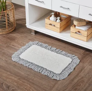 Sawyer Mill Black Bathmat 20x30