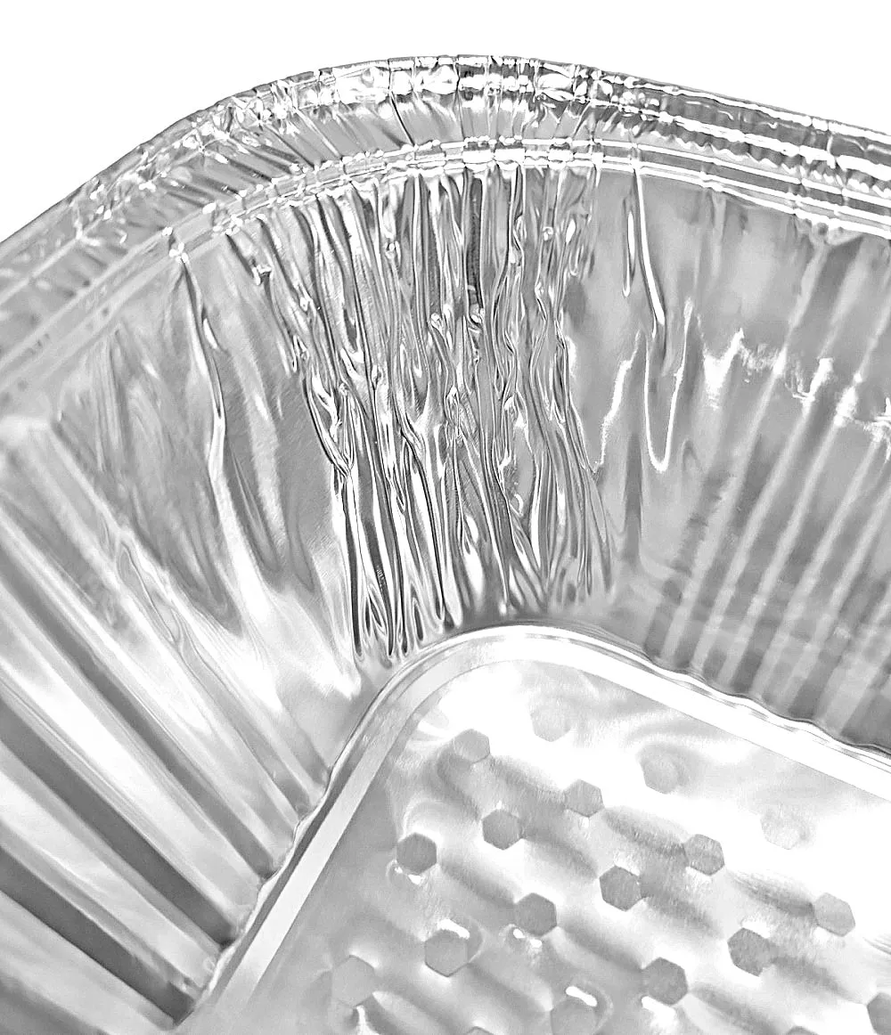 Third-Size Aluminum Foil Steam Table Pan w/Lid Combo 200/CS