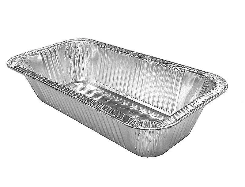 Third-Size Aluminum Foil Steam Table Pan w/Lid Combo 200/CS