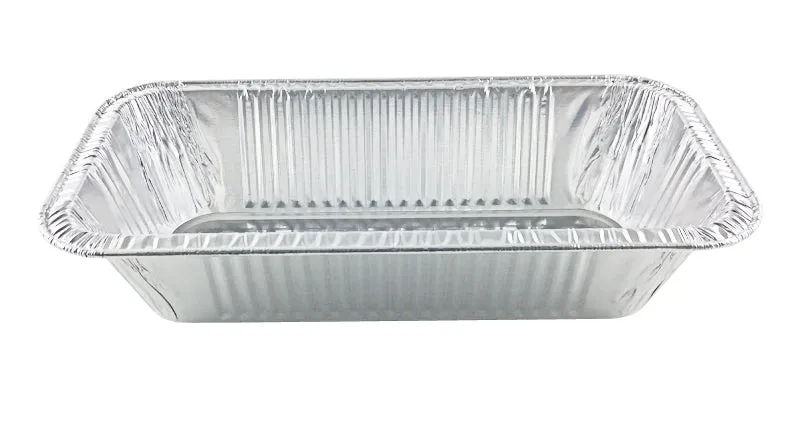 Third-Size Aluminum Foil Steam Table Pan w/Lid Combo 200/CS