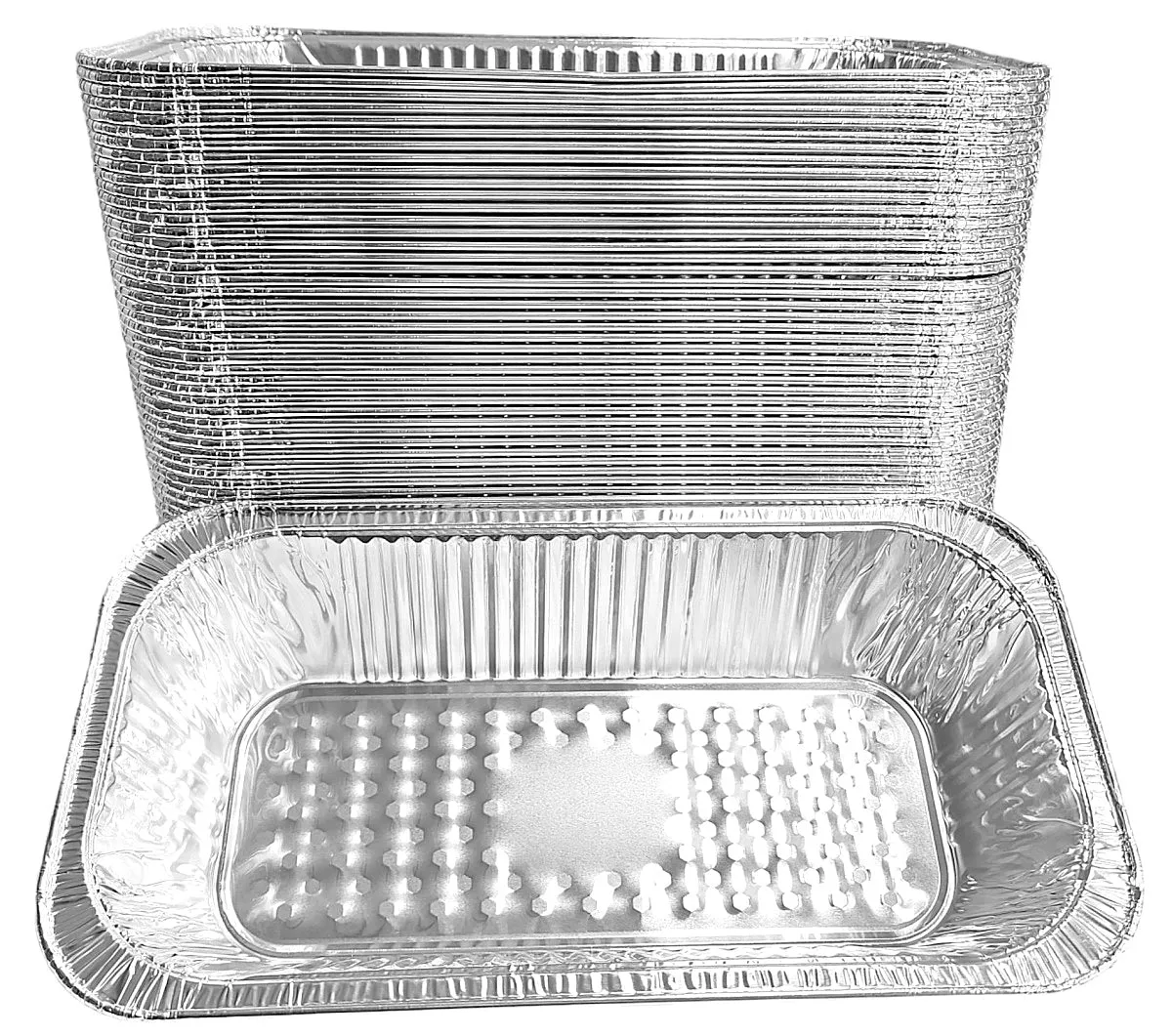 Third-Size Aluminum Foil Steam Table Pan w/Lid Combo 200/CS