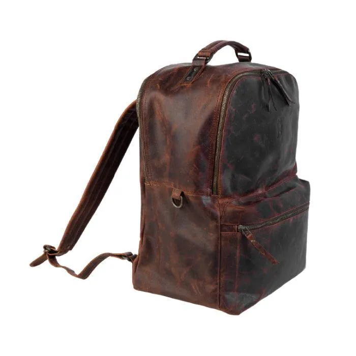 Traveler's Leather Backpack