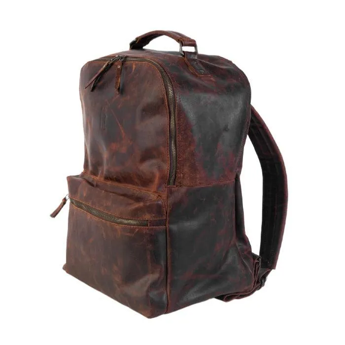 Traveler's Leather Backpack