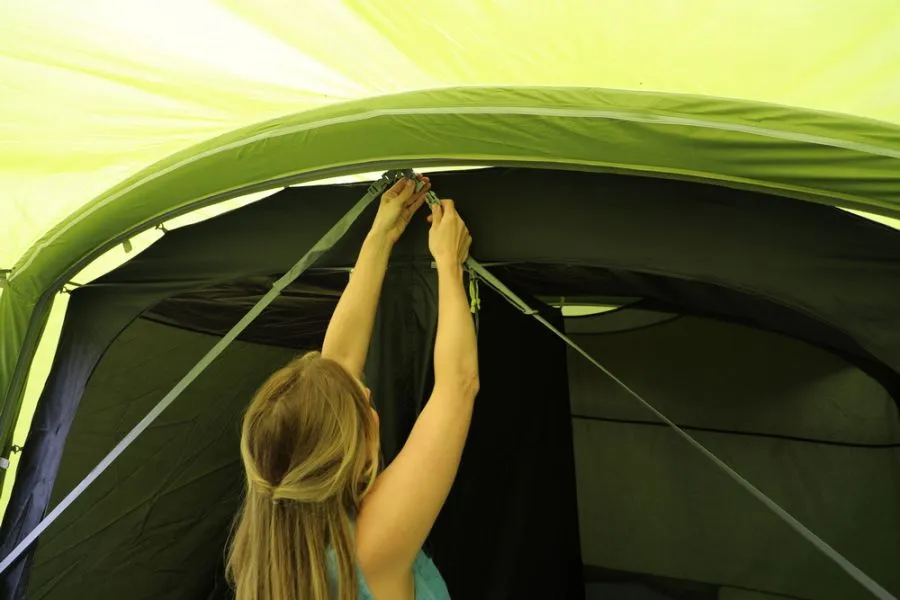 Vango "Avington Flow Air 500" 5 Person Inflatable Air Tent (in Herbal Green)