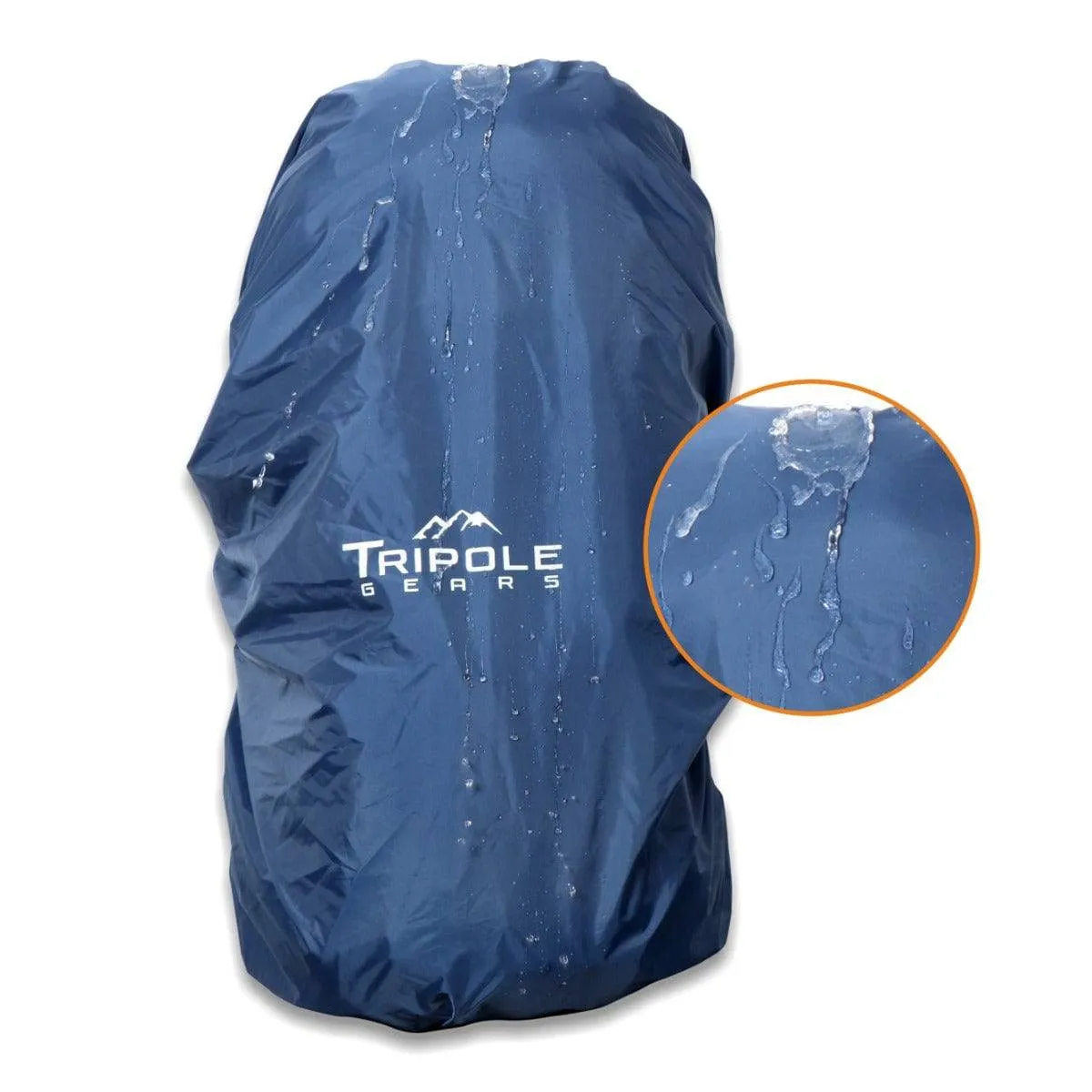 Waterproof Rain Cover for Backpack & Rucksack - Blue