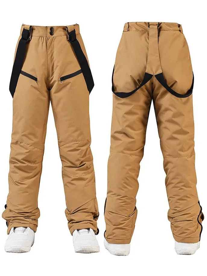 Waterproof Warm Snowboarding Trousers with Waist Protection - SF0688