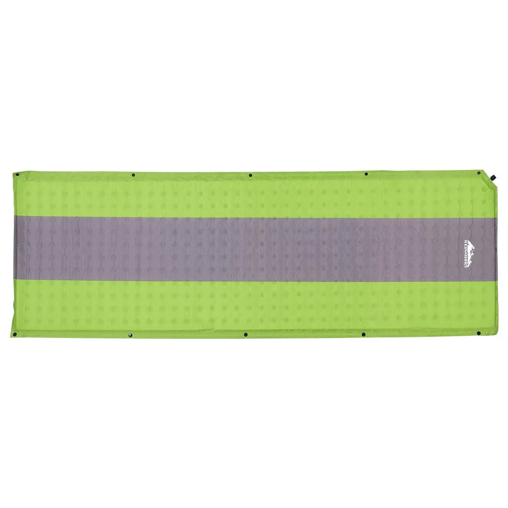 Weisshorn Self Inflating Mattress Camping Sleeping Mat Air Bed Pad Single Green